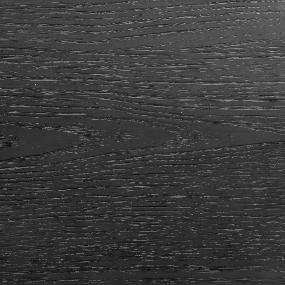 Set of 2 Stackable Black End Tables with Storage Shelf – Particle Board & Solid Pine Legs - Image 11