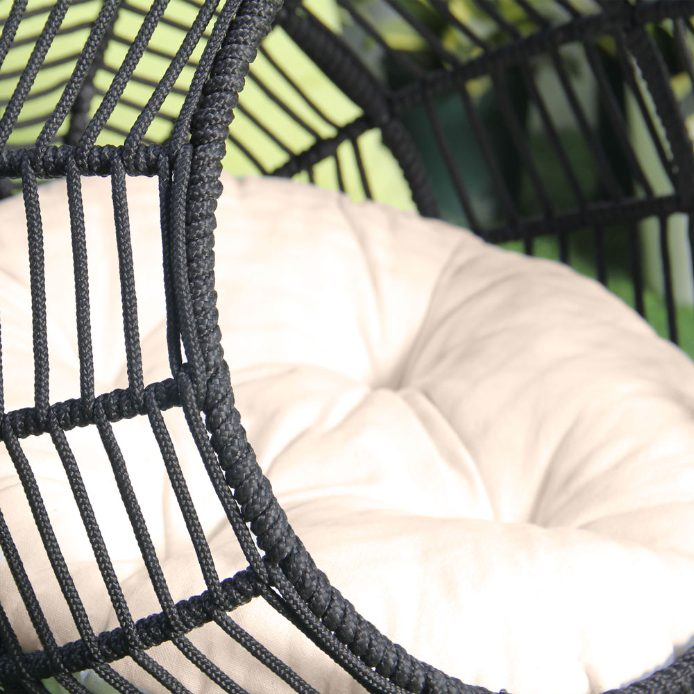 Modern Woven Rope Cat Bed with Removable Cushion – Stylish Indoor Pet Lounge - Image 12