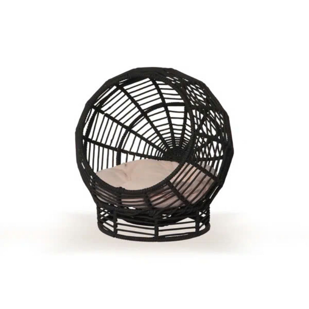 Modern Woven Rope Cat Bed with Removable Cushion – Stylish Indoor Pet Lounge - Image 6