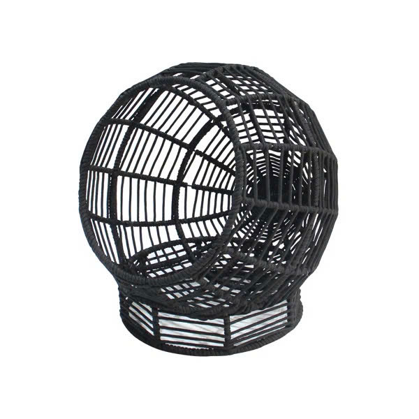 Modern Woven Rope Cat Bed with Removable Cushion – Stylish Indoor Pet Lounge - Image 2